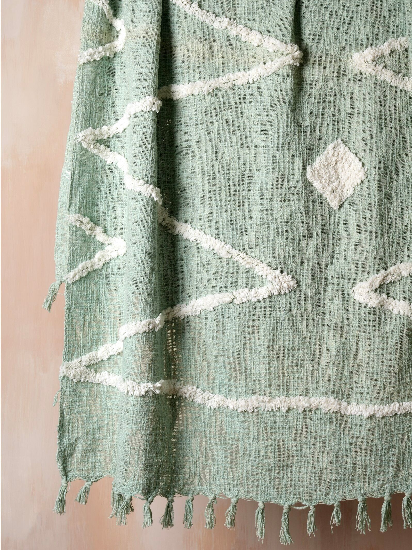 Luxe Loom Embroidered Throw