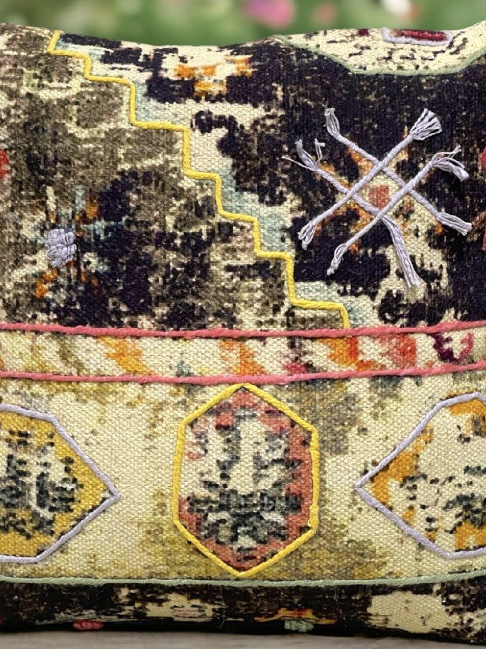 Distrev Embroidered Cushion Cover
